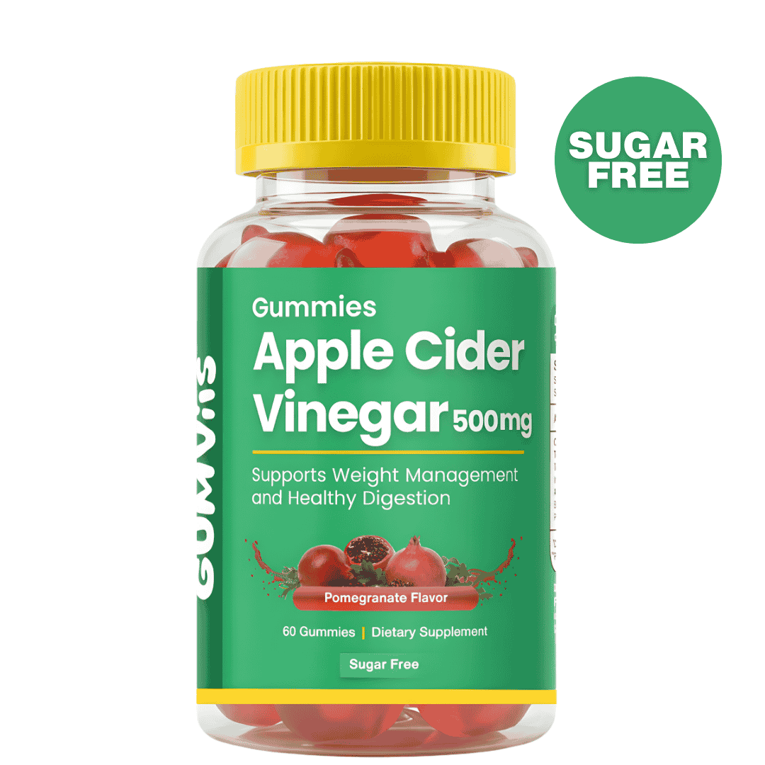 Gumvits Apple Cider Vinegar 500mg Gummies, 60 Ct